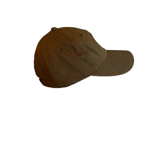 Long Beach Embroidered Cap Brown 100% Cotton Adjustable Baseball Hat Made In Ban - Picture 4 of 6